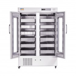 Double Door Blood Bank Refrigerator IUBR-4108D