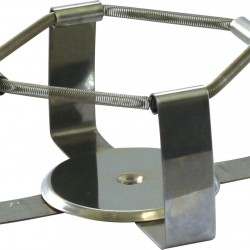 Stainless steel clamp for 1000ml Erlenmeyer flask