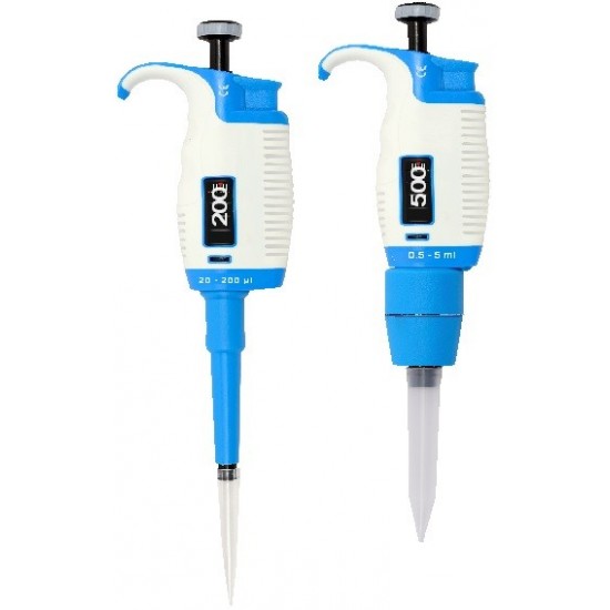 Variable Volume Single Channel Micropipette - Fully Autoclavable - AV Series
