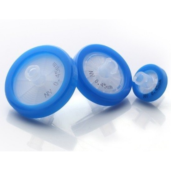 Nylon Syringe Filters Pore Size 0.45 13mm